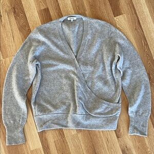 Madewell wrap sweater